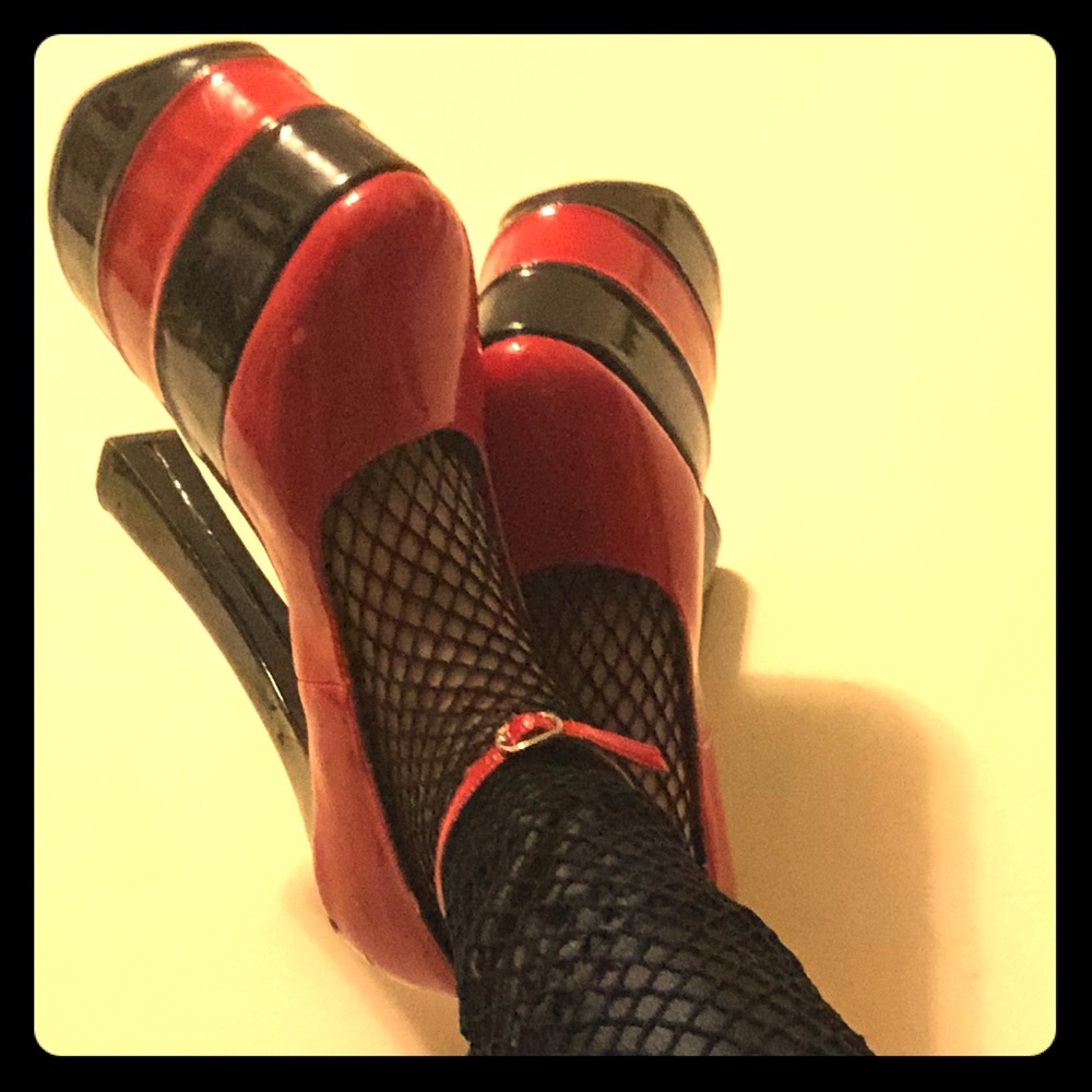 Insane 7” Cuban Heels Club Rave Fetish